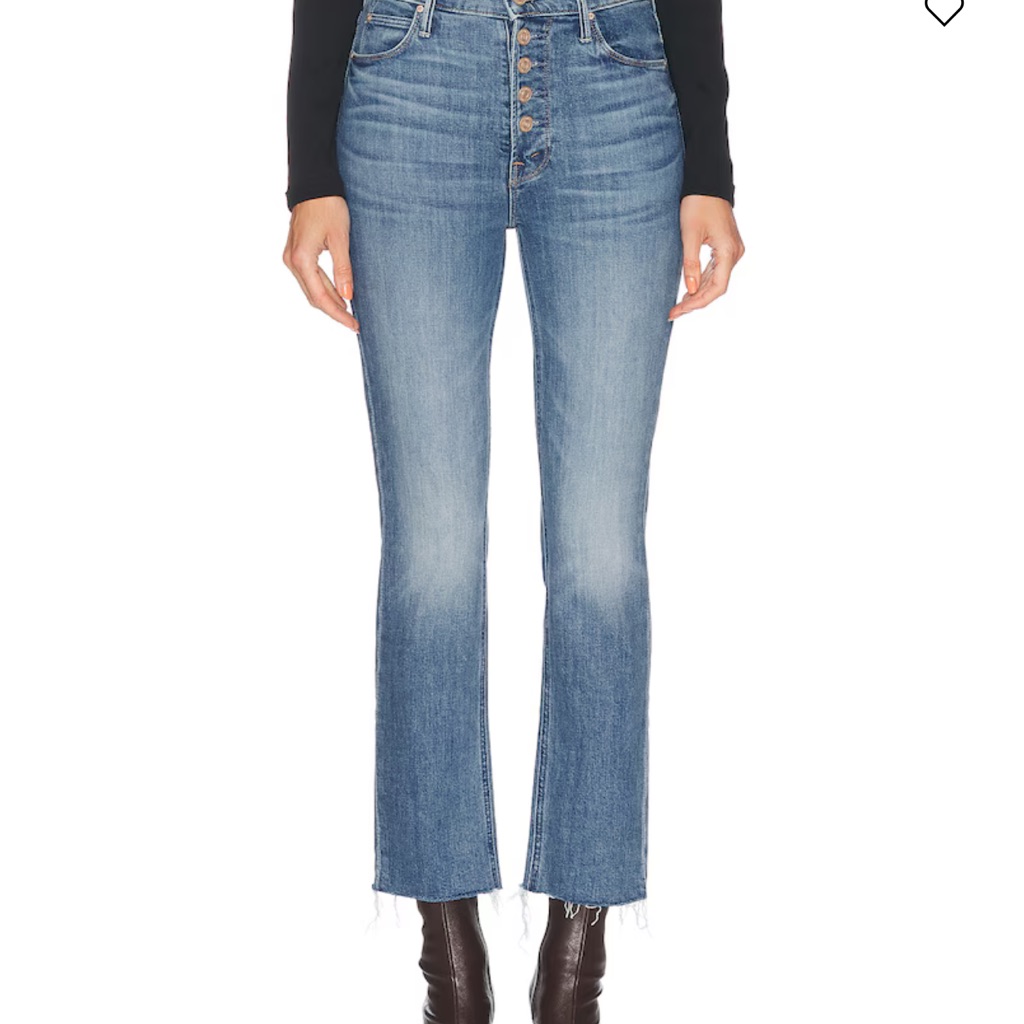 Mother The Pixie Fray Jeans 25